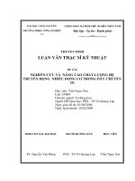 Nghiên cứu và nâng cao chất lượng hệ truyền động nhiều động cơ trong dây chuyền in