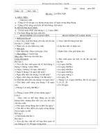 Giáo án Toán học -  Lớp 3 - Học kỳ I - Tuần 22,23