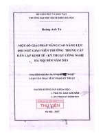 Một số giải pháp nâng cao năng lực đội ngũ giáo viên Trường Trung Cấp.pdf