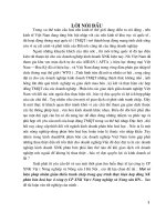 Giảm thiểu tranh chấp trong thực hiện hợp đồng NK phân bón hóa học ở Cty CP XNK vật tư nông nghiệp , nông sản