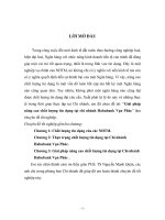 Giải pháp nâng cao chất lượng tín dụng tại chi nhánh Habubank Vạn Phúc