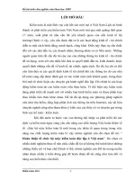 Hoàn thiện kiểm toán khoản mục tài sản cố định trong kiểm toán báo cáo tài chính do Chi nhánh Công ty TNHH Kiểm toán và Tư vấn tại Hà Nội thực hiện”