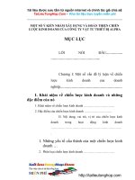 Chiến lược kinh doanh của doanh nghiệp.doc