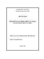 Tìm hiểu ngẫu nhiên trên các mạng ngang hàng phi cấu trúc