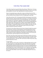 Carlos Ghosn - Ông vua giảm chi phí