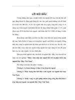 Kiểm toán khoản mục hàng tồn kho trong kiểm toán báo cáo tài chính do Công ty TNHH kiểm toán và tư vấn tài chính quốc tế (IFC) thực hiện