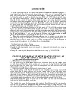 Phân tích thiết kế và xây dựng phần mềm Quản lý chương trình du lịch cho công ty Đầu tư – Vận tải – Du lịch Hoàng Việt