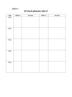 Tài liệu Giáo án môn Tự nhiên xã hội tháng 2