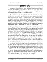Nghiệp vụ kế toán chi phí sản xuất và tính giá thành sản phẩm tại Công ty cổ phần tư vấn Thiết kế kiến trúc Sông Cầu