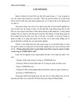 Phương pháp phát triển và giải pháp hoàn thiện công tác quản trị nhân sự tại công ty TNHH Phát Lộc