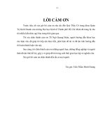 Nghiên cứu sự thỏa mãn của khách hàng đối với dịch vụ bảo hành tại công ty Phong Vũ