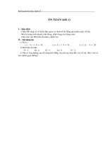 Tiết ôn bài 5 - tuần 15 - lớp 3