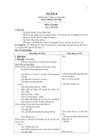 Giáo án Tiếng Việt khối 2 - Học kì I - Tuần 9