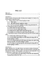 GIẢI PHÁP NHẰM NÂNG CAO CHẤT LƯỢNG TÍN DỤNG ĐỐI VỚI DOANH NGHIỆP TƯ NHÂN TẠI NGÂN HÀNG VP BANK CHI NHÁNH DÃ TƯỢNG - HOÀN KIẾM – HÀ NỘI