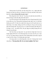 Thương hiệu đối với các doanh nghiệp Vn