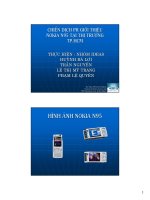 Chiến dịch PR tung sản phẩm Nokia N95 ra thị trường TP.HCM