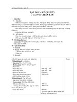 Tài liệu Giáo án môn tập đọc lớp 3 - Tuần 20