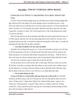  Bài tập lớn đảm bảo chất lượng và luật thực phẩm 