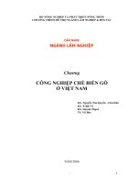 Công nghiệp chế biến gỗ ở Việt Nam