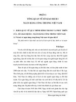 Hoạt động kinh doanh tại Sở giao dịch I Vietinbank