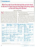 Một số suy nghĩ vế quy định đánh giá hiệu quả kinh doanh và xếp loại .pdf