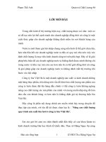 Nâng cao chất lượng quy trình sản xuất bia hơi ở công ty bia VIệt Hà