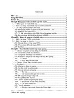 Phương pháp thiết kế mạng truyền hình cáp hữu tuyến