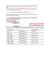 Chia sẻ một phần cuốn sách phiên âm chuẩn hóa