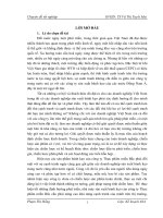 Xây dựng các phương án chiến lược kinh doanh cho sản phẩm bánh kẹo của nhà máy sản xuất bánh kẹo trực thuộc công ty Thực phẩm miền Bắc