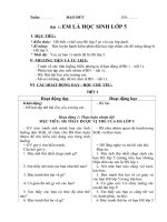 Giáo án đạo đức 5 tuần 1-7