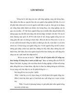 Một số vấn đề về phát triển SX trồng trọt theo hướng SX hàng hóa ở nước ta hiện nay