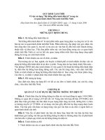 Quy định Về việc sử dụng “Hệ thống điều hành điện tử” trong các cơ quan hành chính nhà nước tỉnh bắc ninh