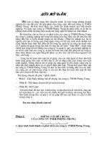 Kế toán tiền mặt tại Công ty TNHH Phương Trung