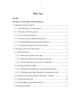 Xây dựng hệ thống kiểm soát chi phí trong điều kiện áp dụng hình thức khoán chi phí từng bộ phận trong Công ty Cổ phần hóa dầu Mekong