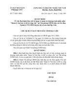 Quyết định Về việc Ban hành Quy chế sử dụng và quản trị chương trình phần mềm Quản lý văn bản và hồ sơ công việc tại Văn phòng UBND tỉnh, các Sở, Ban, Ngànhvà VP.UBND huyện, thị xã của tỉnh