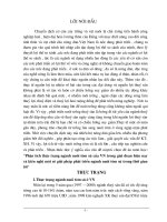 Sự cần thiết và giải pháp cơ bản để phát triển kinh tế nông thôn ở nước ta trong thời kì quá độ lên chủ nghĩa xã hội