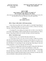 Quy chế hoạt động trang thông tin điện tử sở văn hóa, thể thao và du lịch