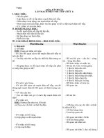 Giáo án kĩ thuật 5- Lắp mạch điện nối tiếp tuần 1