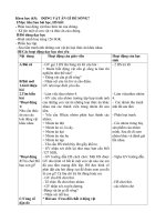 Giáo án Khoa học 4 tuần 31