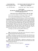 Quyết định Ban hành Quy chế quản lý, sử dụng và bảo vệ hệ thống mạng khu hành chính tập trung thị xã