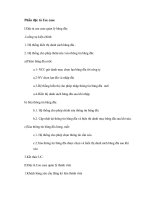 Phần đặc tả Use case