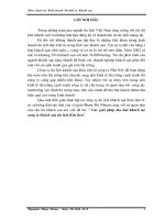 Các giải pháp thu hút khách tại Công ty khách sạn du lịch Kim liên