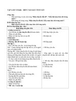 Giáo án Tập làm văn 4 tiết 67-68