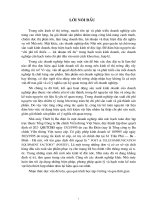 Hoàn Thiện công tác Kế toán nguyên vật liệu ở Nhà máy Thiết bị Bưu điện Hà Nội