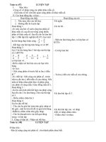 Giáo án toán 4 tuần 24