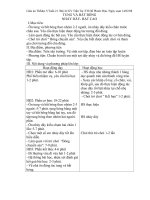 Giáo án thể dục tuần 21