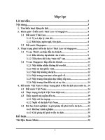 Kinh nghiệm phát triển du lịch của Thái Lan & Singapore