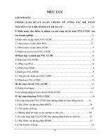 Kế toán nguyên vật liệu - công cụ dụng cụ tại Công ty Cổ phần nguyên vật liệu thuốc lá Ngân Sơn