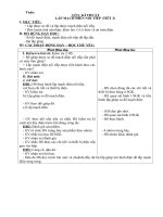 Giáo án kĩ thuật 5- Lắp mạch điện nối tiếp tuần 2