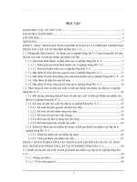 Kế toán chi phí sản xuất & tính giá thành sản phẩm xây lắp tại Xí nghiệp Sông Đà 11/3